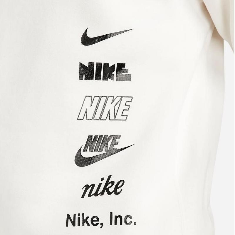 Nike Как M Nk Club Bb Crew Logo свитер-пуловер и утолщенные флисовые штаны спортивный комплект мужской спортивный комплект DX0782-030+DX0796-010