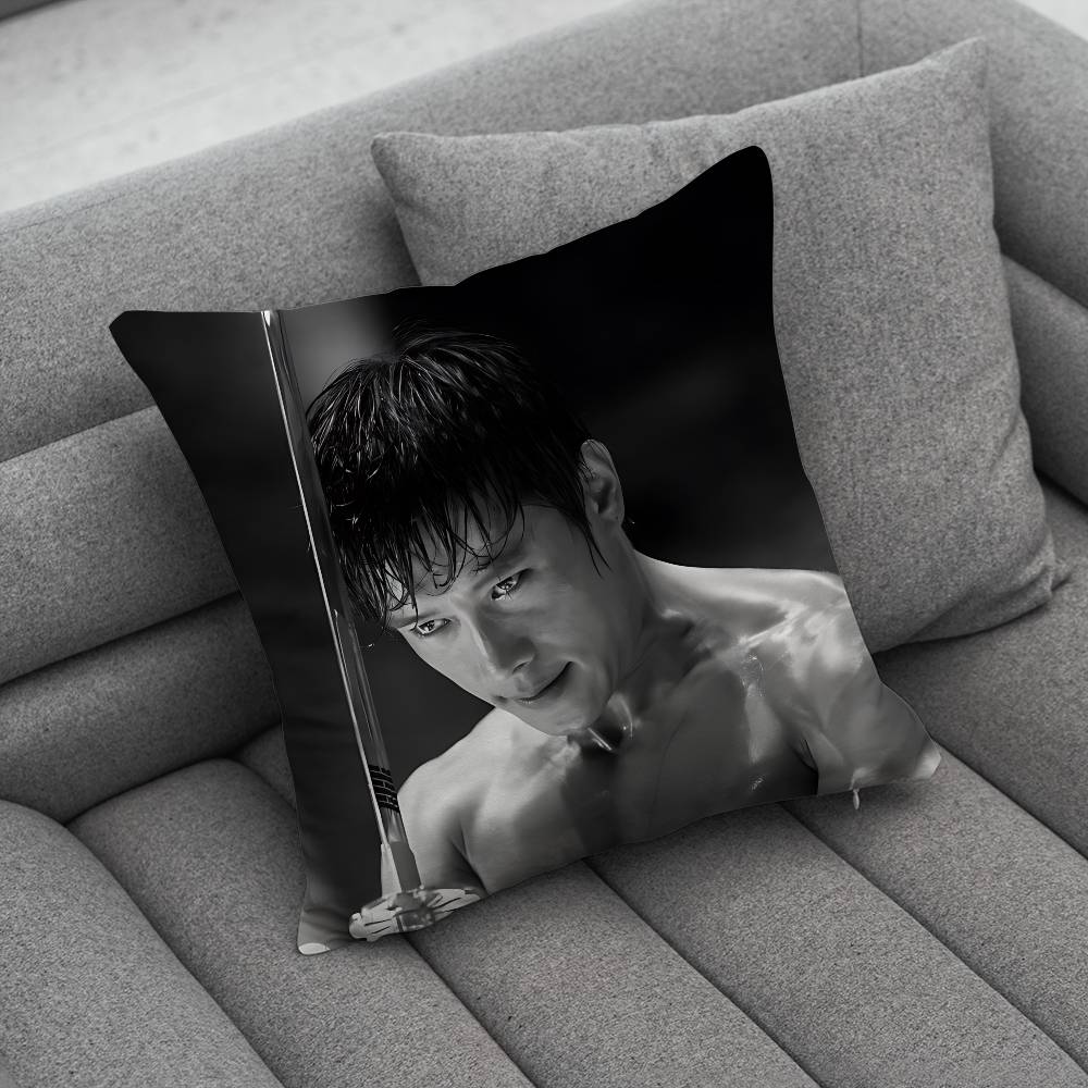 LLee Byung Hun Pink Bow Pillow Case Pillowcase Home Sofa Cushions Car Cushions Pillowcover Office Pillowshell Pillow