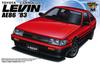 Aoshima Bunka Kyozaisha The Best Car GT AE86 Corolla Levin Early Type 1/24 No.80