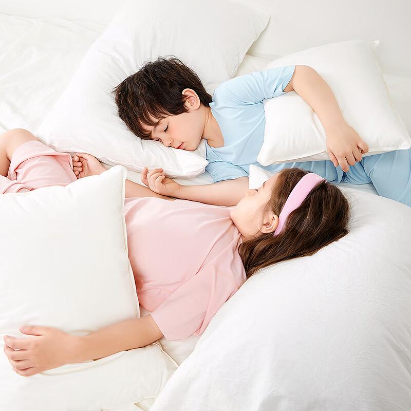 Детский дышащий пижамный комплект из тенсела с принтом «Сердце растения»