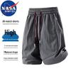 Летние мужские американские ретро свободные шорты-карго NASA MARVEL