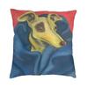 Greyhounds Pillowcase Polyester Cushion Cover Decoration Sloughi Azawakh Dog Pillow Case Cover Home Dropshipping 45X45cm