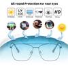 Fashion Anti Radiation Metal Photochromic Glasses Computer Glasses Eyeglasses Anti Blue Light