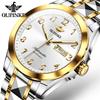 Men's Watch Automatic Mechanical Watch Stainless Steel Business Double Calendar Anti-high-end Watch