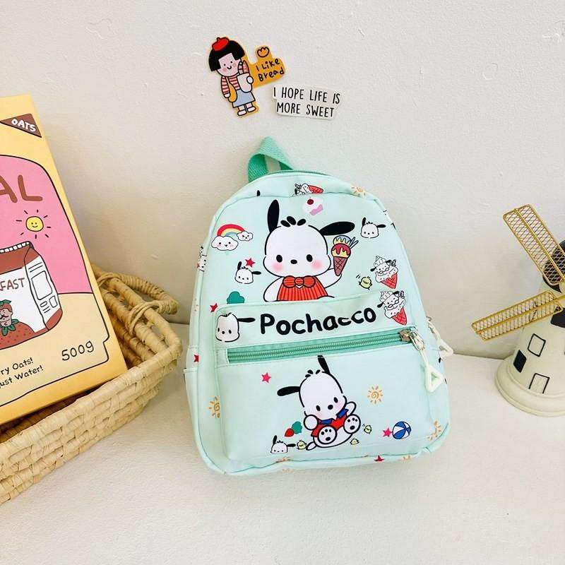 Рюкзак детский с принтом Hello Kitty Kuromi Cinnamoroll My Melody для повседневного использования