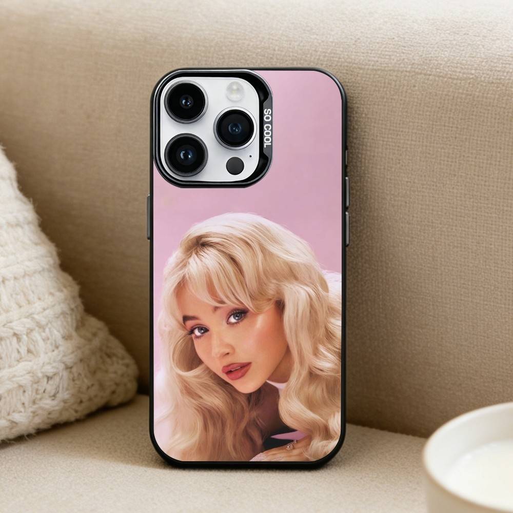 Singer S-Sabrina Carpenter  Phone Case For iPhone 16,15,14,13,12,17,Pro,MAX Black Matte Shockproof Cover