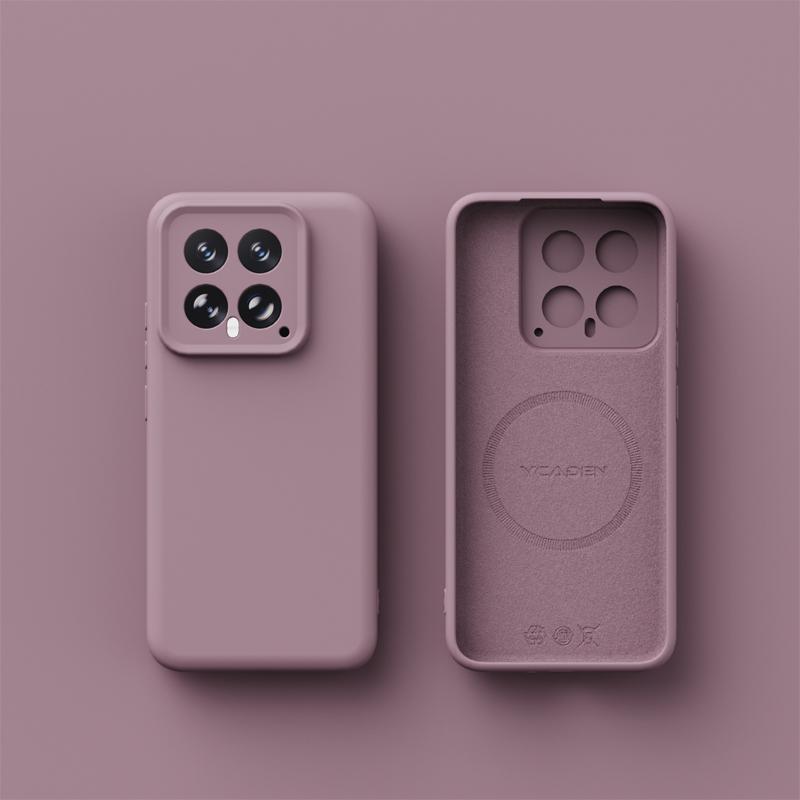 Жидкий силикон для чехла Magsafe для Xiaomi 17 Pro Max 15 14 13 Ultra Redmi K80 K70 K60 Магнитная беспроводная зарядка Чехол