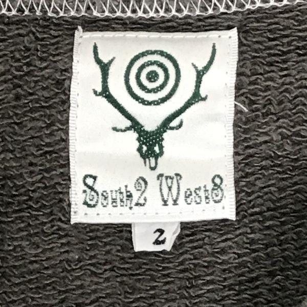 South2 West8 / Пуловер с длинным рукавом, куртка-свитшот [Мужской M / 2 / Хаки] Сделано в Японии / Nepenthes S2W8(ИСПОЛЬЗОВАЛ)