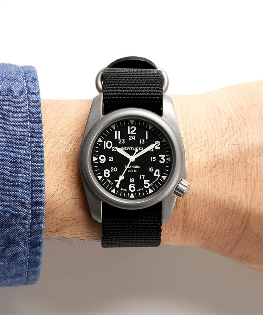 Beleutuchi A-2T Vintage Titanium Field Watch 12074