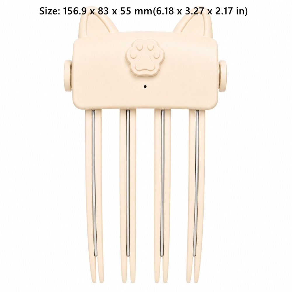 Rechargeable Electric Hair Clips High Crown Hair Roots Volumizer Volumizing Bangs Clip For Women