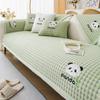 Чехол для дивана All Seasons Modern Simple Anti-slip Cold Housses de Canapé Panda Embroidery Sofa Cushion Cover Seat Cushion