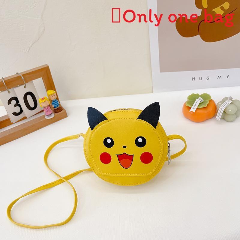 Pikachu Animal Mouse Print Single Shoulder Crossbody Bag For Kids Gift