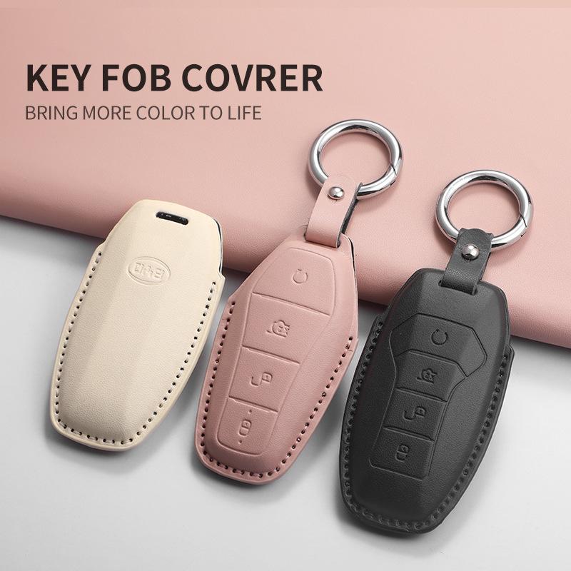 Чехол для ключа BYD для Han, Qin Plus DMI, Song Pro, Tang L, Yuan 05, Seagull, Seal 06, Dolphin Cross-border