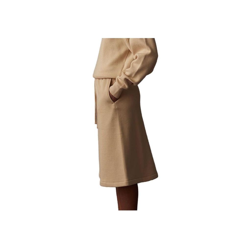 Fear of God Юбка миди Essentials Ss23 женские юбки цвета песочного с оттенком белого FOG-SS23-219