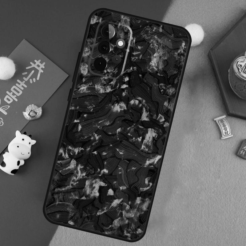 Кейс из кованого карбона для Samsung Galaxy A35 A55 A25 A15 A51 A71 A12 A32 A52 A13 A33 A53 A14 A34 A54 Чехол