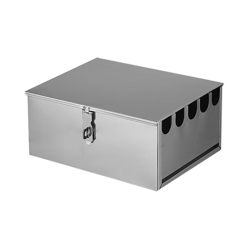 Stainless Steel Multi-Slot Knife Holder with Cover