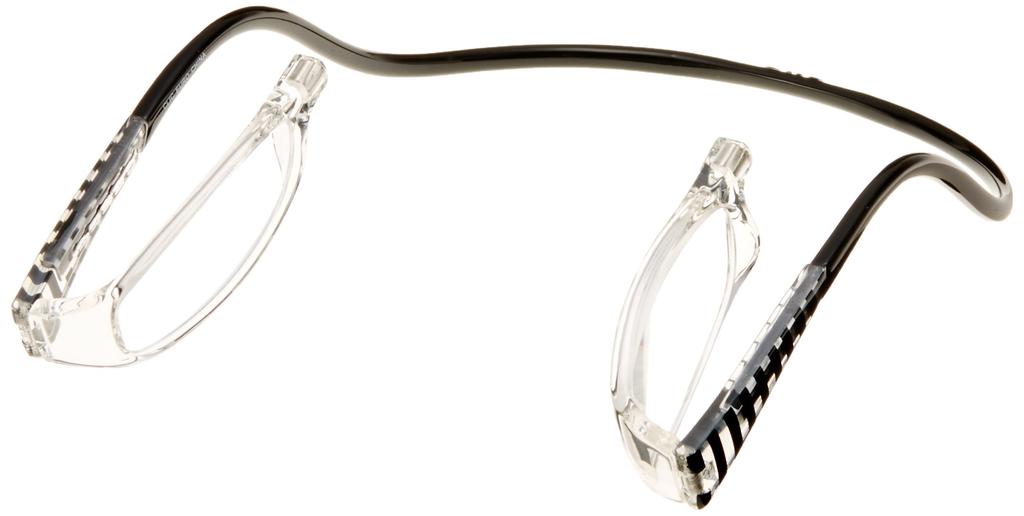 Очки для чтения Readers Click Euro EBC черные прозрачные пресбиопия (Нажмите Читатель)Нажмите и +1.50