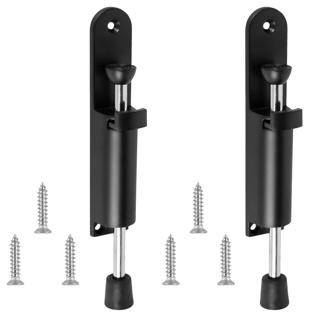 Пружинный дверной стопор, ножной стопор, телескопическая педаль из цинкового сплава, прочный держатель дверного замка, прочный защитный настенный щиток