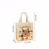 10X Kapibala  Handbag - Cute Cartoon Dolphin Design Non-Woven Eco-Friendly Gift Packaging Bag for Birthday Companions