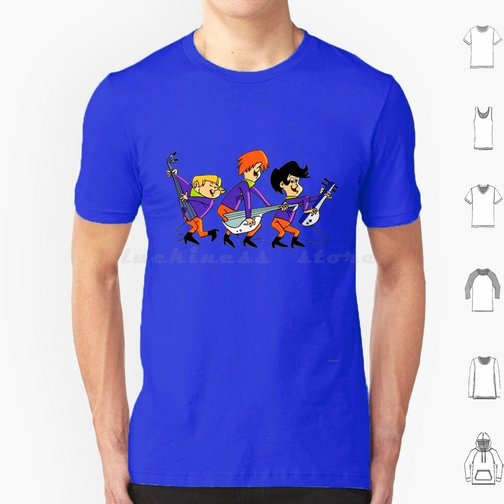 The Impossibles Musican Heros T Shirt Big Size 100 Cotton The Impossibles Fun Chases Humor Hero Villain Hb Guitars Cars