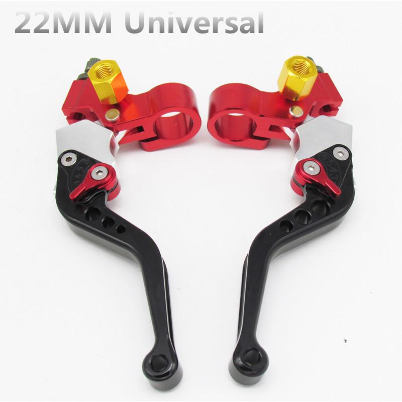 22mm CNC Motorcycle Brake Clutch Levers/drum Brake Left+Right For Honda Yamaha