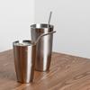 Lamonte domestically produced stainless steel straws, straight and curved, 2 types, 1 choice