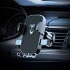 Автомобильный держатель для телефона с автоматическим зажимом, подставка для телефона, управление одной рукой, регулируемый угол, автомобильное крепление для вентиляционной решетки