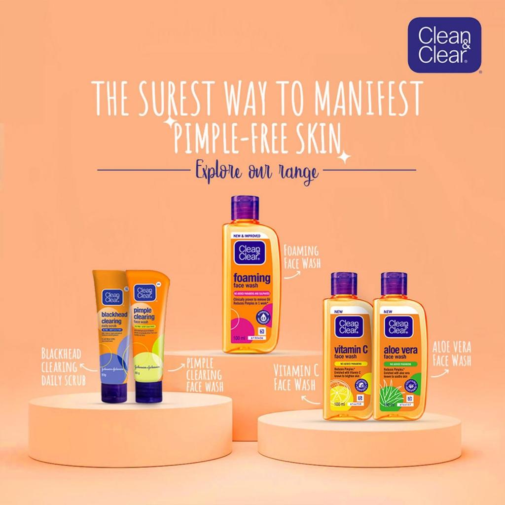CLEAN & CLEAR Гель для умывания с алоэ вера 240 мл Упаковка 1 Мягкий ежедневный уход за кожей для чистого сияющего лица