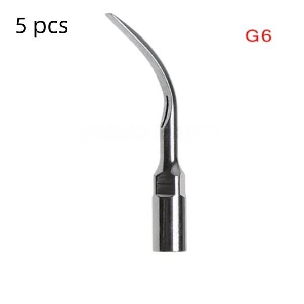 5 шт. насадок для стоматологического скалера, подходят для наконечника ультразвукового скалера EMS/WOODPECKER/SATELEC/DTE/NSK, стоматологические ультразвуковые насадки для скалинга