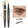 Waterproof Micro Liquid Eyebrow Pencil, Long-Lasting Non-Smudging Eyebrow Pencil, Natural Roots Are Clear, Four-Claw Water Eyebrow Pencil