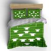 Soccer field with jerseys. Bedding sets Duvet cover sets Duvet covers Pillowcases(1 * Duvet Cover 2 * Pillowcases without duvet insert)