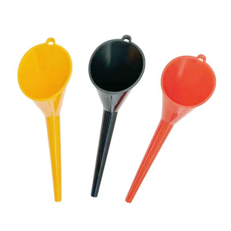 Компактная пластиковая воронка с длинным носиком для моторного масла, автомойки и заправки мотоциклов