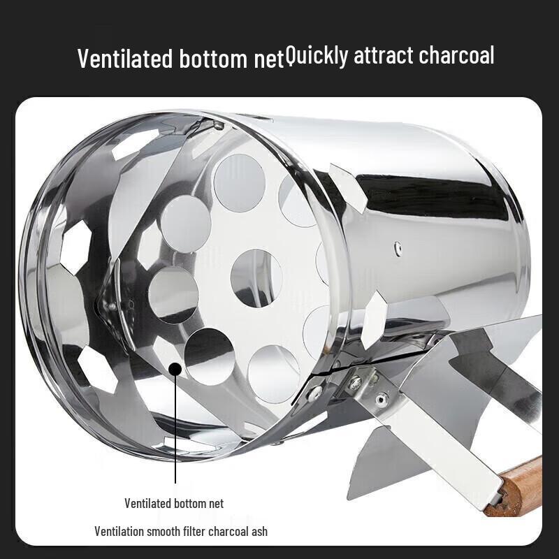 BBQ Charcoal Starter Chimney