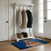 Floor Mat Soft Flannel Rug Non Slip Absorbent Mat for Bathroom Bedroom Home Decor O Orla Kiely Flower