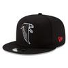 New Era Atlanta Falcons Hat NFL Black Team Colors Historic Logo 9FIFTY Snapback Adjustable Cap Adult One Size OSFM
