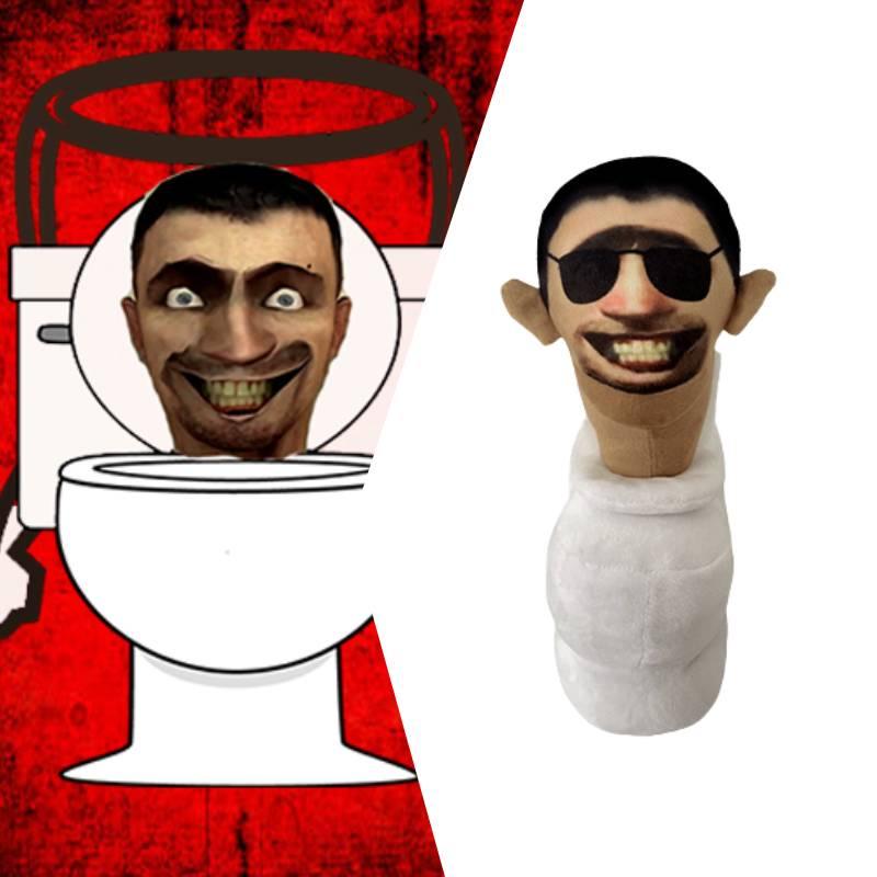 Плюшевая игрушка Skibidi Toilet Очаровательная и мягкая мягкая игрушка для детей