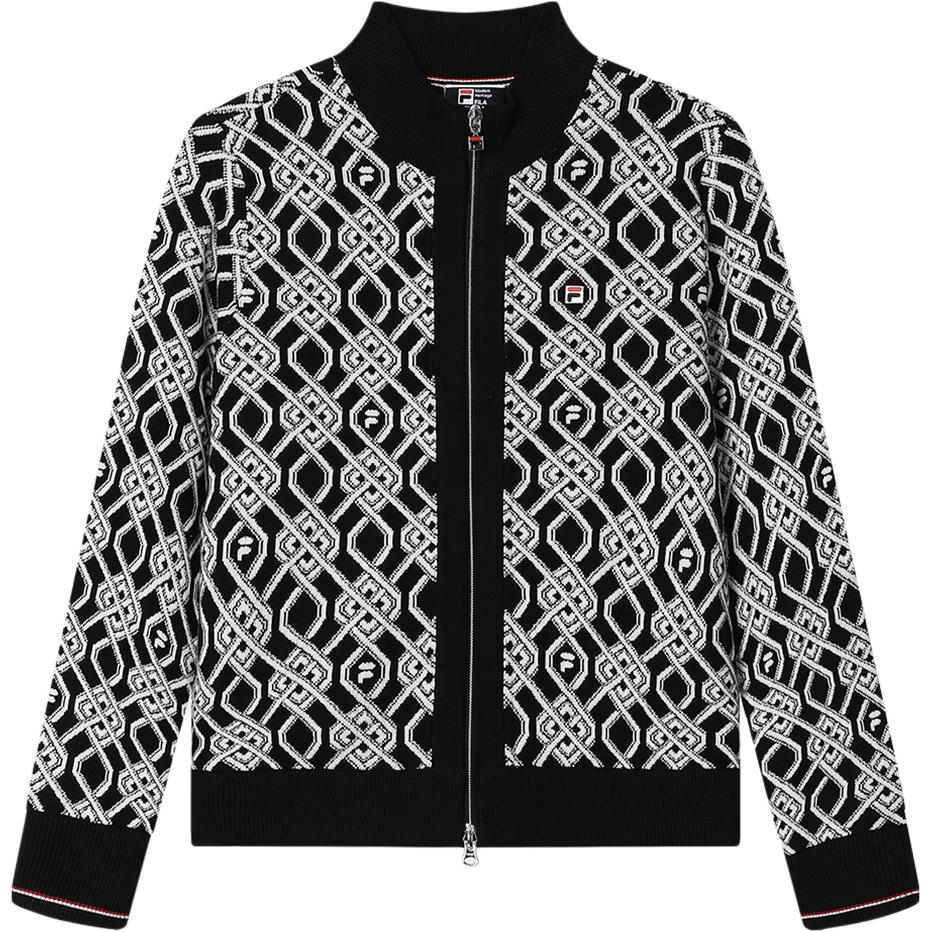 New FILA Knitwear Women's Jet Black F11W411407F-BK