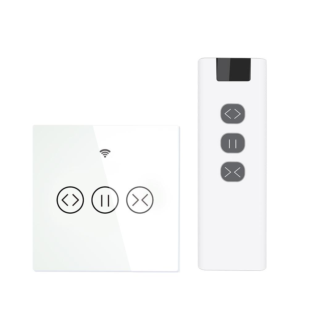 NEW WiFi RF 433mhz Smart Window Curtain Wall Switch Roller Blinds Switches Wireless Remote Control Interruptor Inteligente