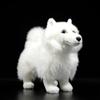 Lilizzhoumax Samoyed Plush Toy, Realistic Dog Stuffed Animal, Super Soft Plush, Kids Toy, Lifelike Dog Figure Toy, Girl's Toy, Kids Gift, Valentine's