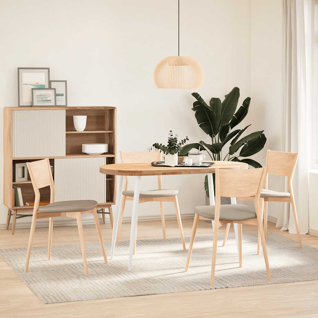 Vidaxl Nogi Do Stolika Kawowego, 4 Szt., Biale, 72-73 Cm, Stal