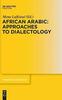 The African Arabic: Approaches To Dialectology Book