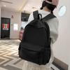 Trendy Lightweight Black Nylon Backpack For College Students And Teens Perfect For Daily Use
