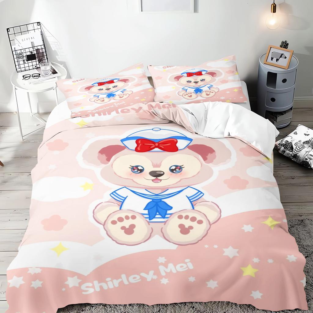 Duffy StellaLou 3-предметный 1 пододеяльник Комплект постельного белья из одного предмета Comforte Luxus Изысканный подарок на день рождения 100% полиэстер Домашний декор