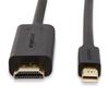AmazonBasics Mini DisplayPort to HDMI Converter Cable для планшетов, черный, 1,8 м