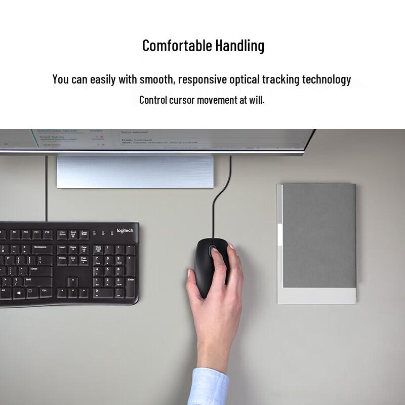 Logitech M110 Silent Wired Mouse