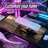 Custom Name Personalized Final Fantasy Pattern Mousepad, Laptop PC Desk Mat, Decorative Desk Mat for Home Keyboard Pad Gift