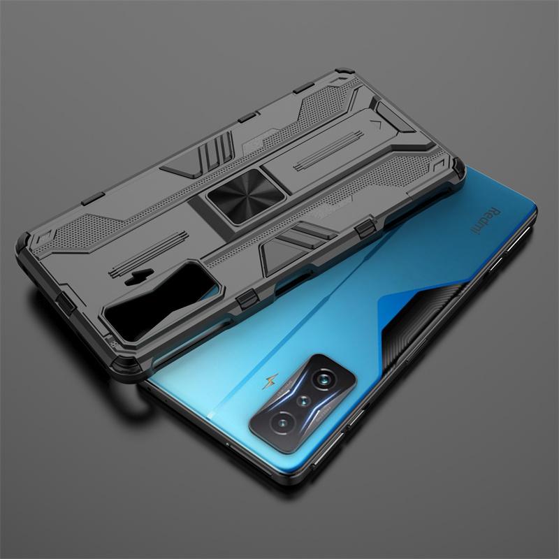 Для Xiaomi POCO F4 GT Чехол Автомобильный Магнитный Держатель Подставка Armor Funda Для Poco Poko Pocco Little F4GT F 4 GT 5G Силиконовый Бампер Чехол