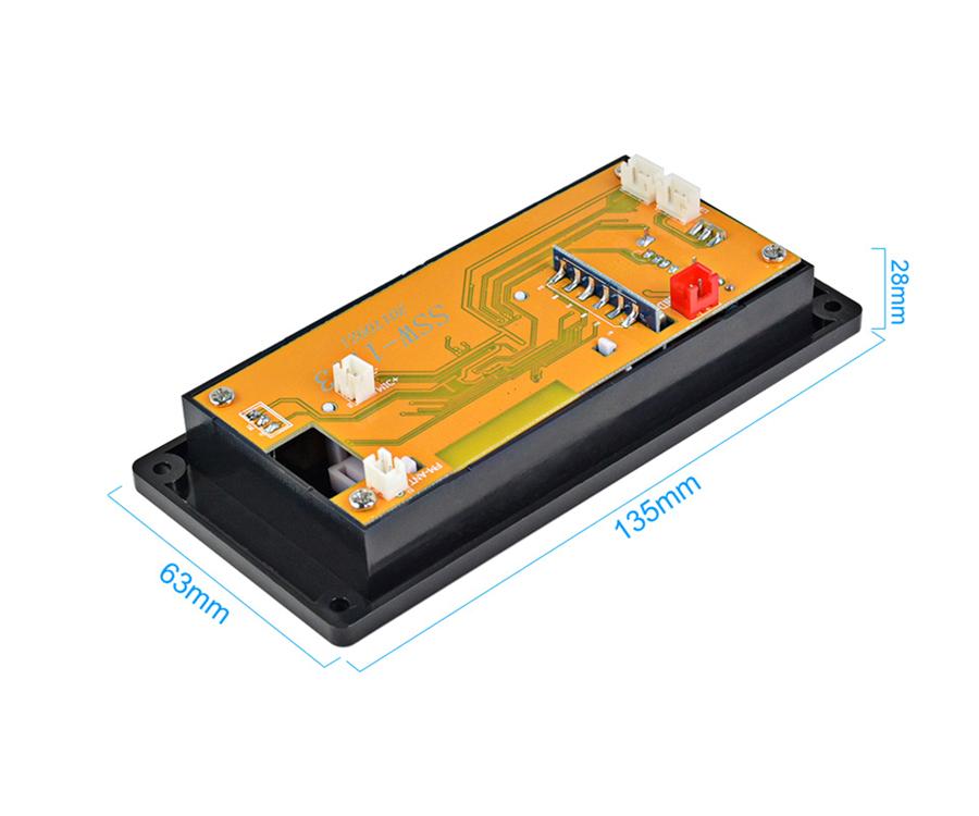12V WAV WMA MP3 Decoder Board Bluetooth Audio Receiver Decoder Board