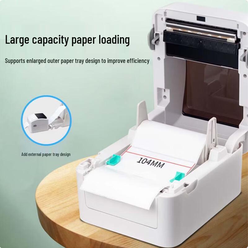 Принтер этикеток со штрих-кодом Xprinter XP-420B, штепсель CN (адаптер в комплекте)