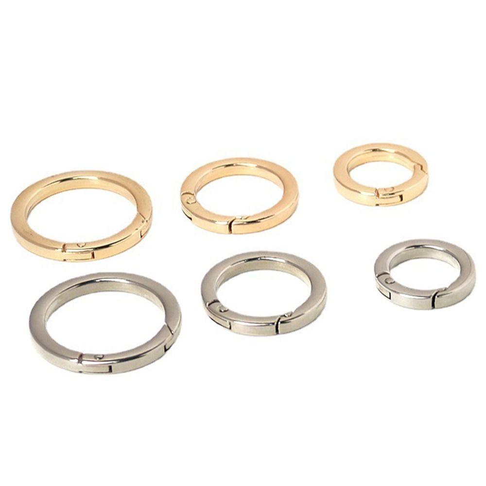 Крючки из цинкового сплава, застежка-застежка, карабин, кошельки, сумки, пружинные пряжки с уплотнительным кольцом, пряжка для ремня для сумки